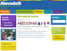 Tablet Screenshot of abecednik.net
